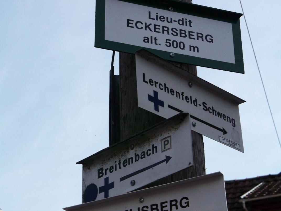 Gite Chez Vero Breitenbach-Haut-Rhin Exterior foto